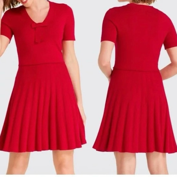 Draper James Red Midi Dress - Picture 1 of 13